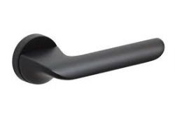 Ручки дверные LIBRA AL6 черный матовый,  SYSTEM