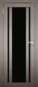 Двери межкомнатные ЮНИ  Амати 11 черное стекло экошпон (Беларусь)