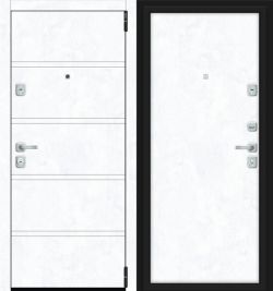 Входные двери Эльпорта Porta M 8.П50 Snow Art/Snow Art (Россия )