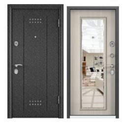 DELTA-M 11/2 полимерное покрытие "Черный шелк"/ МДФ панель с зеркалом Торекс (Россия)