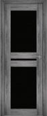 Двери межкомнатные ЮНИ Амати 19 черное  стекло экошпон (Беларусь)