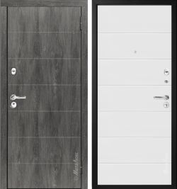 Входные двери М53/1 панель МДФ 12 мм/панель МДФ 12 мм Металюкс Триумф (Беларусь)