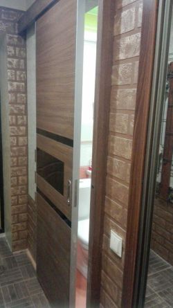 Двери межкомнатные раздвижные экошпон (одинарная)