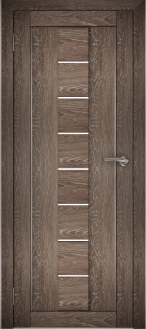 Двери межкомнатные Амати 10 светлое стекло экошпон ЮНИ двери (Беларусь)