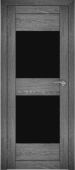 Двери межкомнатные ЮНИ Амати 15 черное стекло экошпон (Беларусь)
