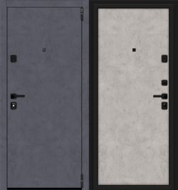 Входные двери Эльпорта Porta M П50.П50 Graphite Art/Grey Art (Россия )